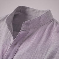 Jasper Cotton Popover Henley Shirt