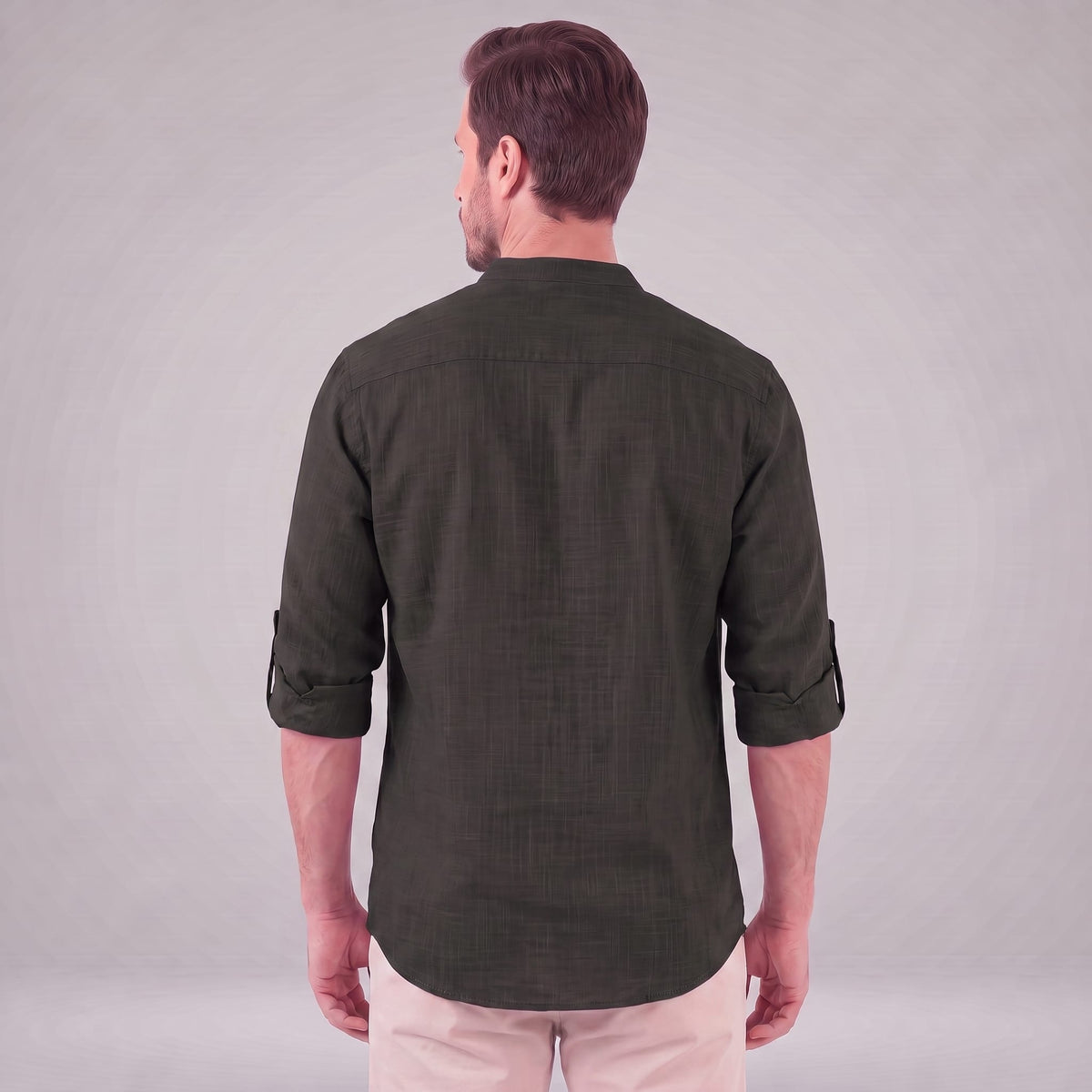 Jasper Cotton Popover Henley Shirt