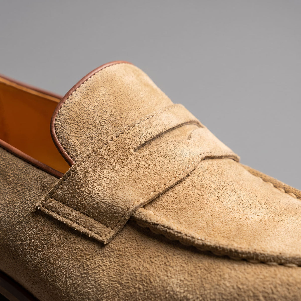 Mercer Suede Penny Loafers_11