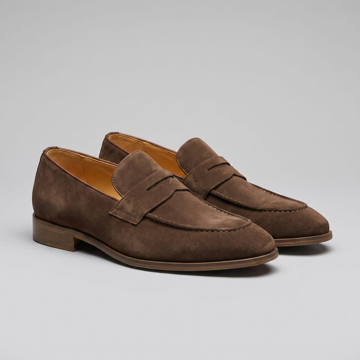 Mercer Suede Penny Loafers