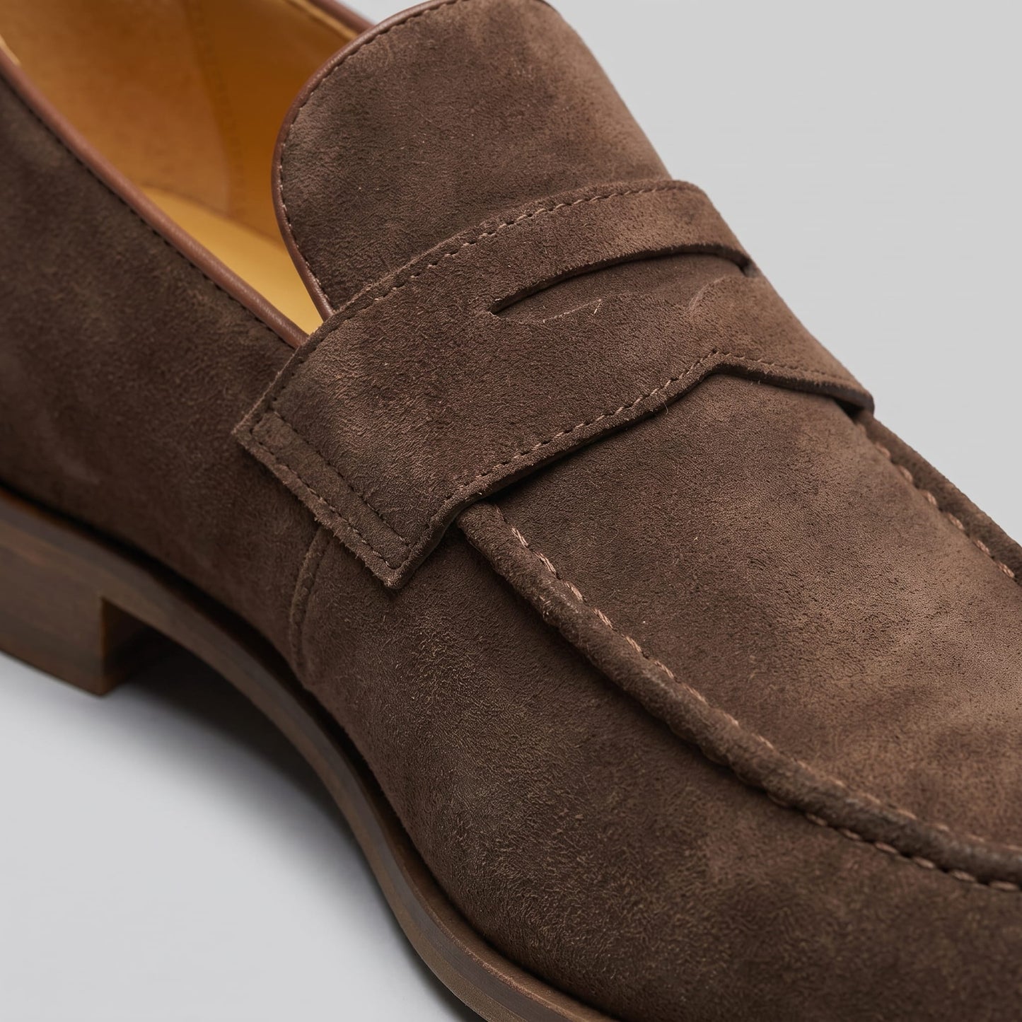 Mercer Suede Penny Loafers_17