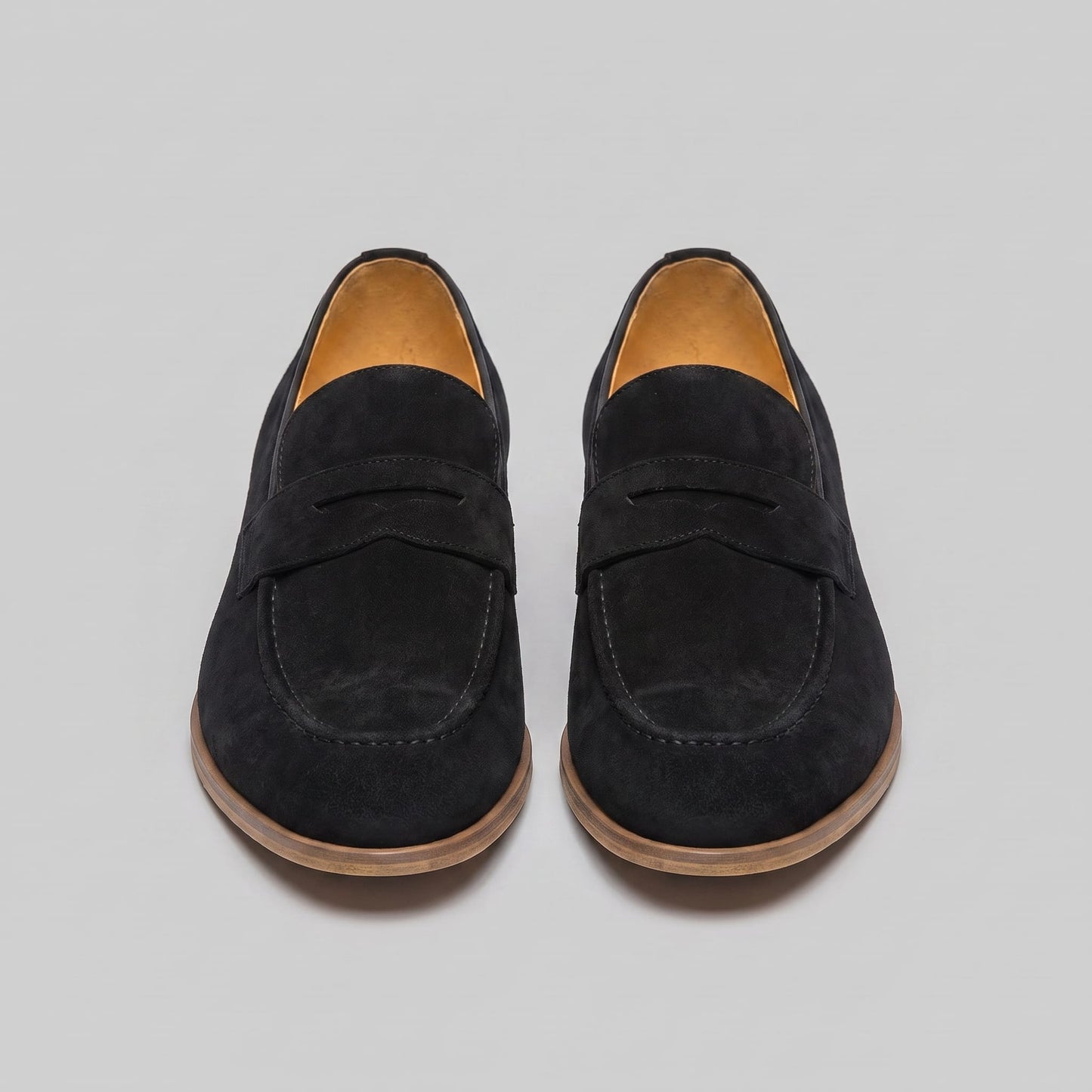 Mercer Suede Penny Loafers_2