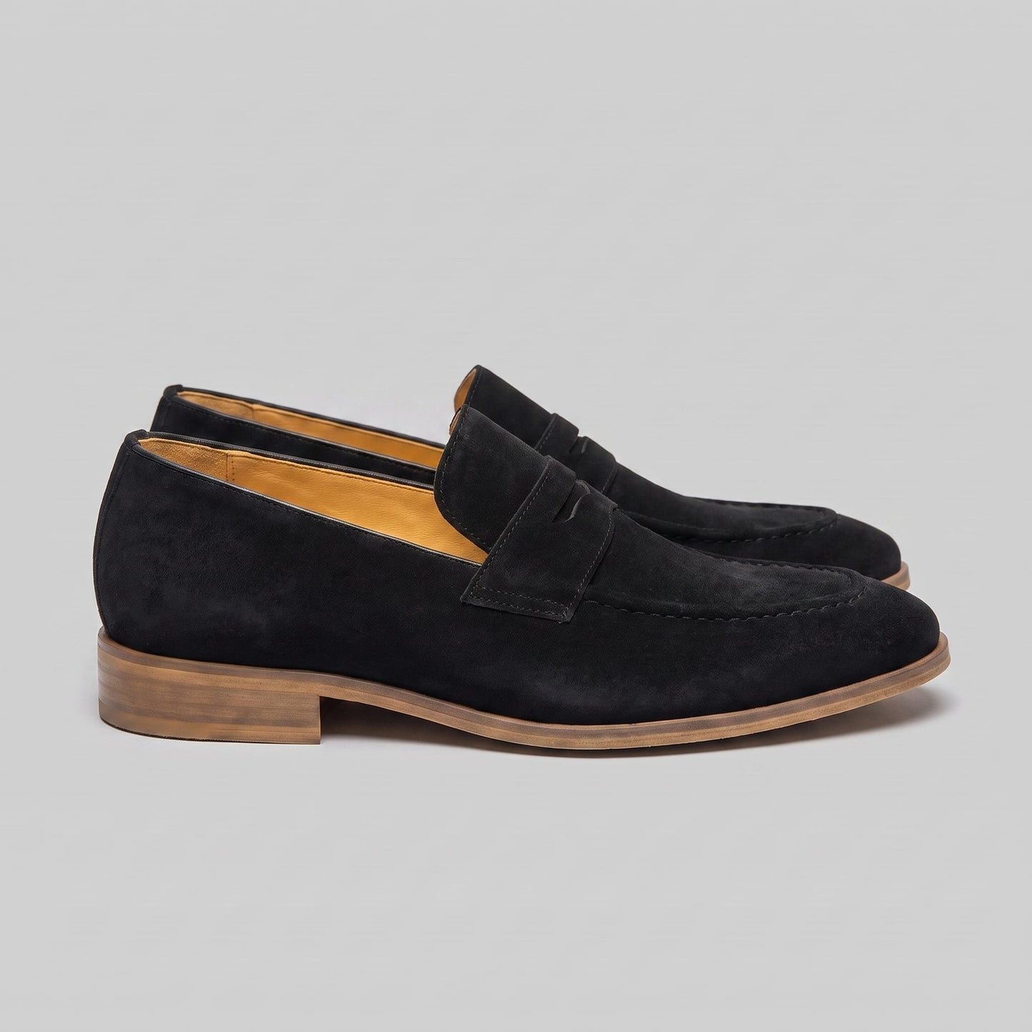 Mercer Suede Penny Loafers_4