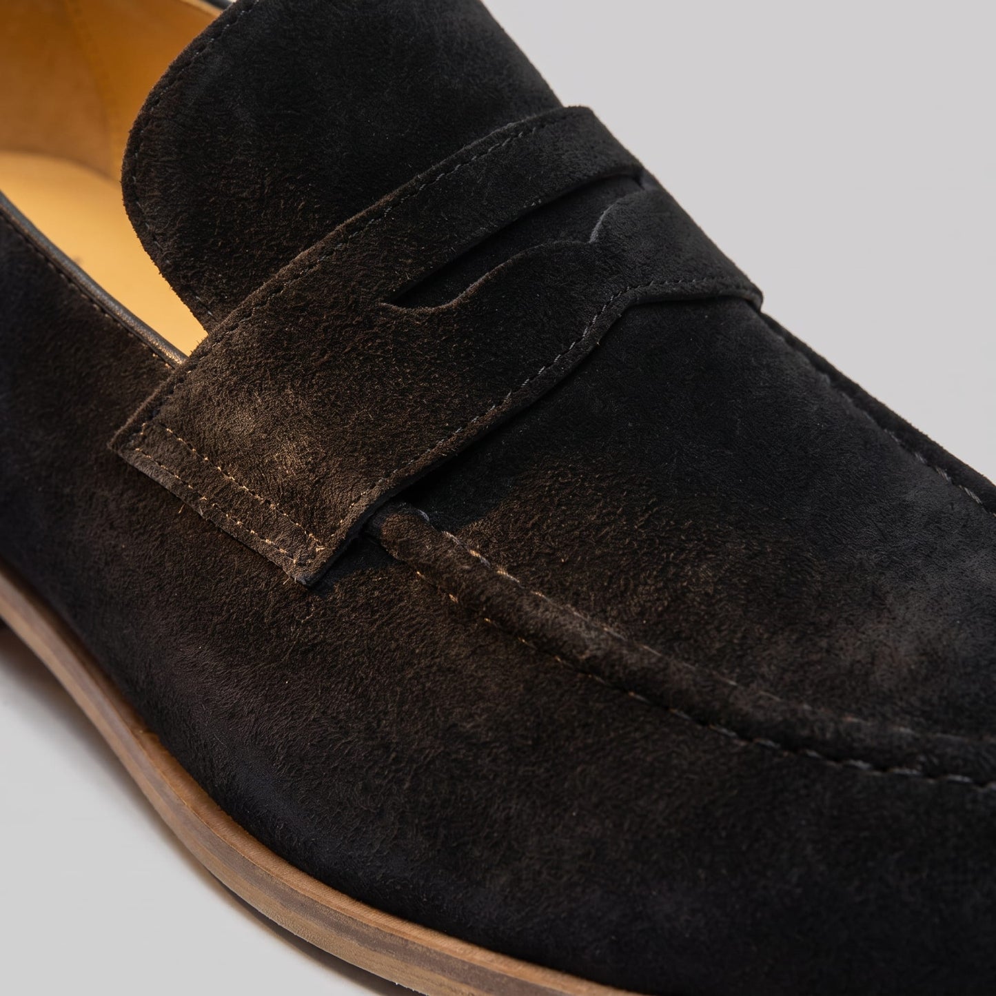 Mercer Suede Penny Loafers_5