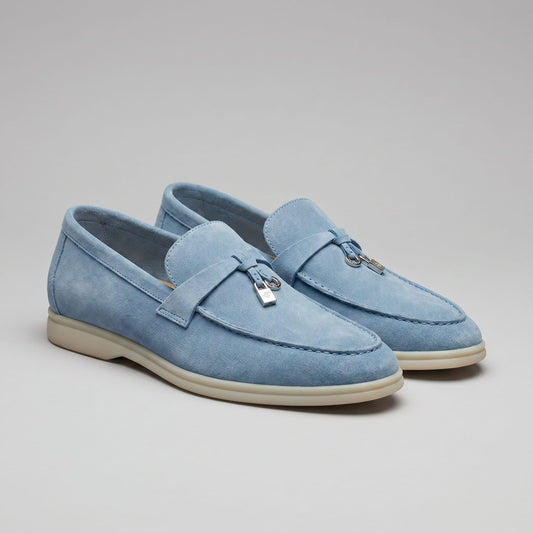 McKinley Suede Moc Toe Loafers_1