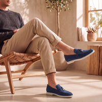McKinley Suede Moc Toe Loafers