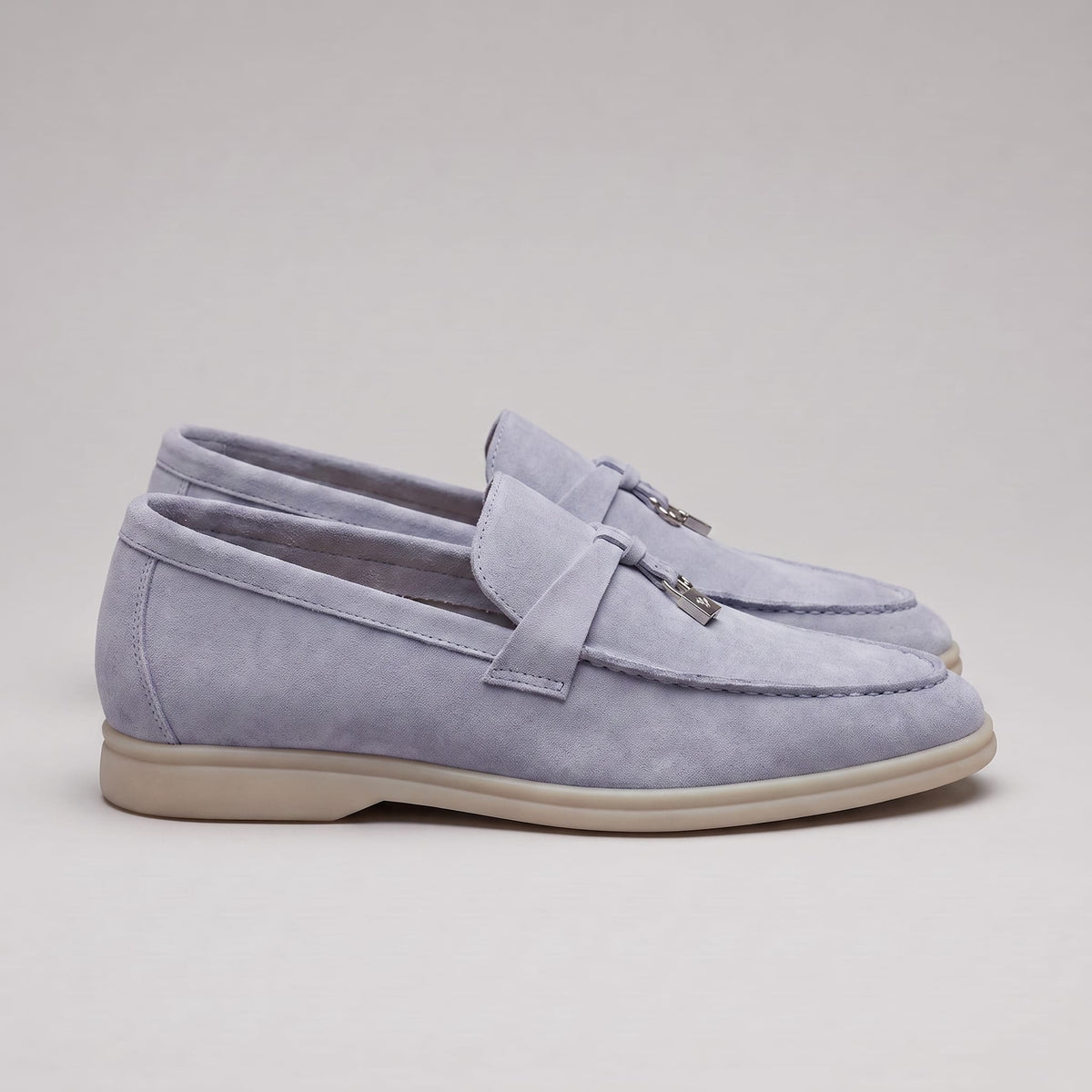 McKinley Suede Moc Toe Loafers_16