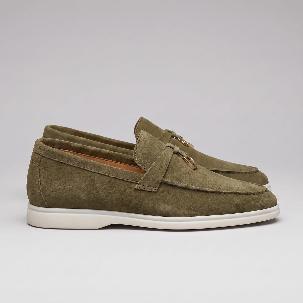 McKinley Suede Moc Toe Loafers_21