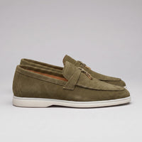 McKinley Suede Moc Toe Loafers