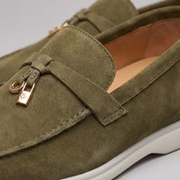 McKinley Suede Moc Toe Loafers