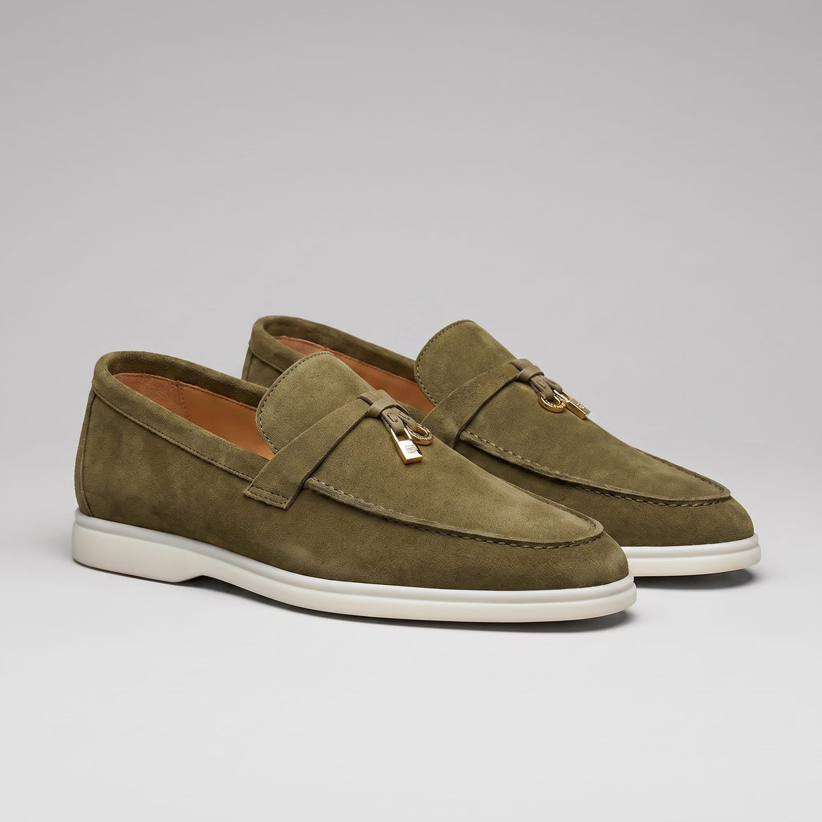 McKinley Suede Moc Toe Loafers