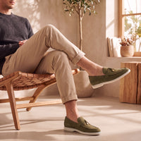 McKinley Suede Moc Toe Loafers
