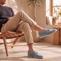 McKinley Suede Moc Toe Loafers