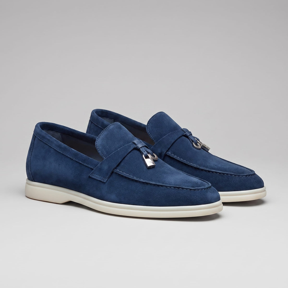 McKinley Suede Moc Toe Loafers_7