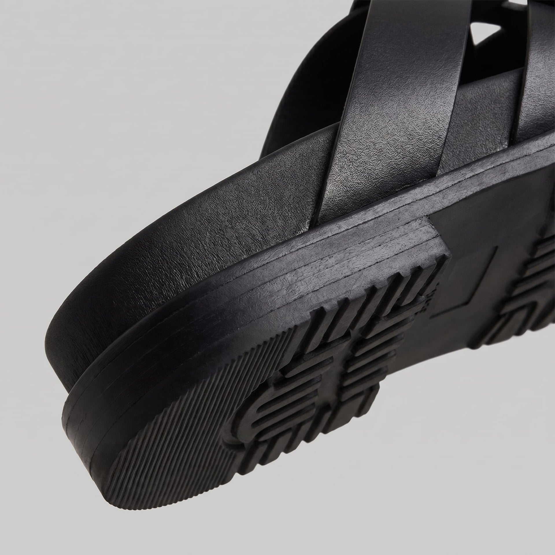 Warfield Cross Strap Slide Sandals