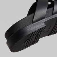 Warfield Cross Strap Slide Sandals
