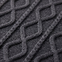 Remington Diamond Cable Knit Polo