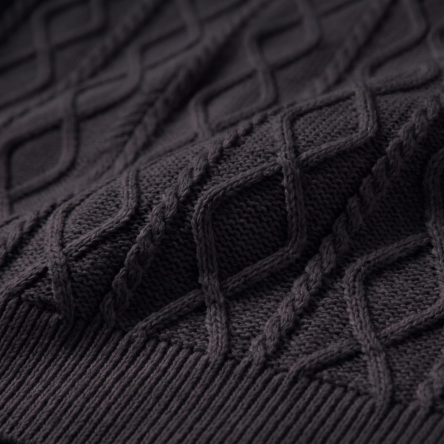 Remy Textured Cable Knit Polo Shirt_12