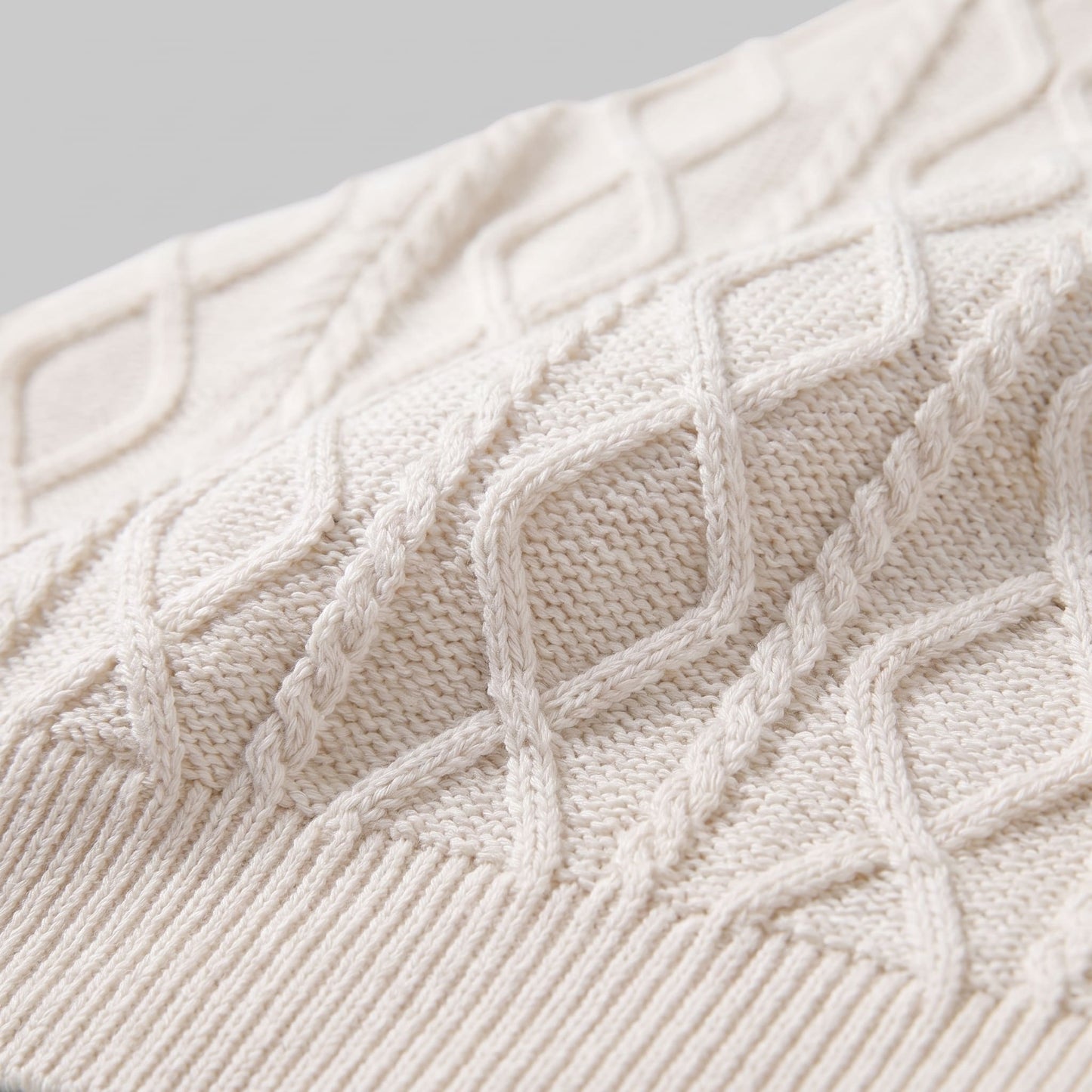 Remy Textured Cable Knit Polo Shirt_5