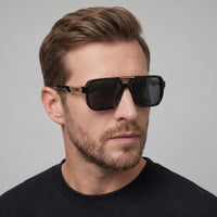 Wheeler Double Bridge Aviator Sunglasses