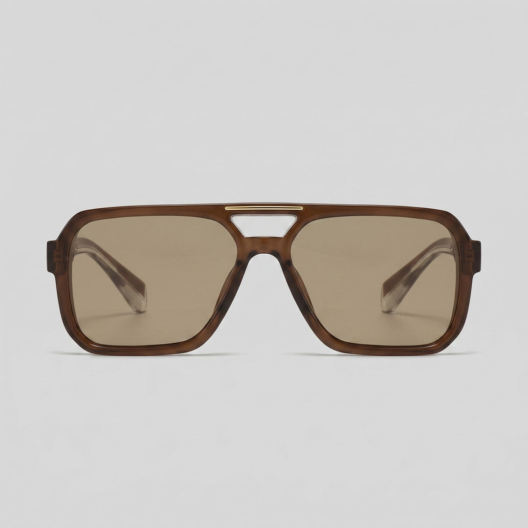 Wheeler Double Bridge Aviator Sunglasses
