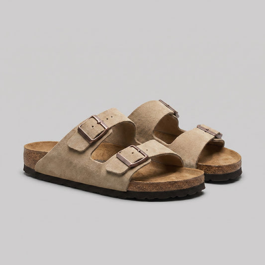 Selby Suede Double Buckle Sandals_1