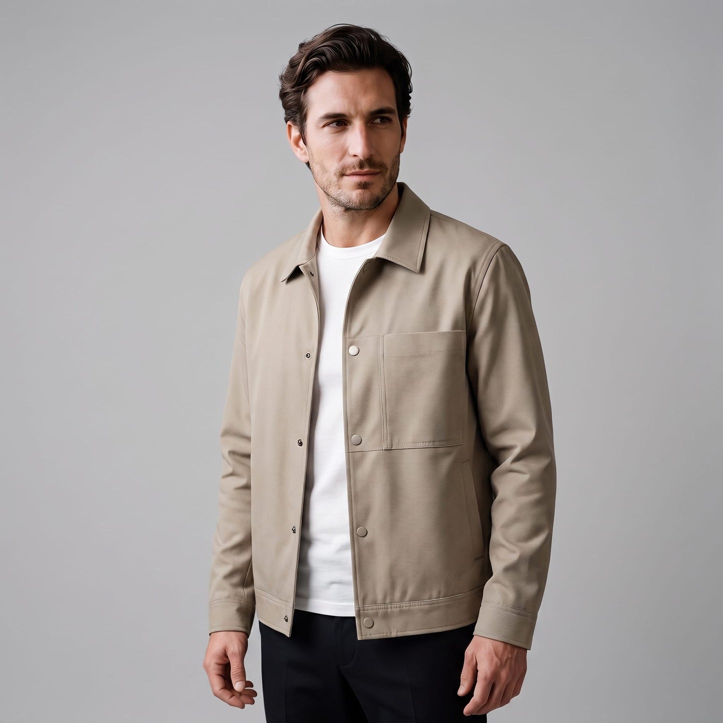 Hampton Snap Front Coach Jacket_1