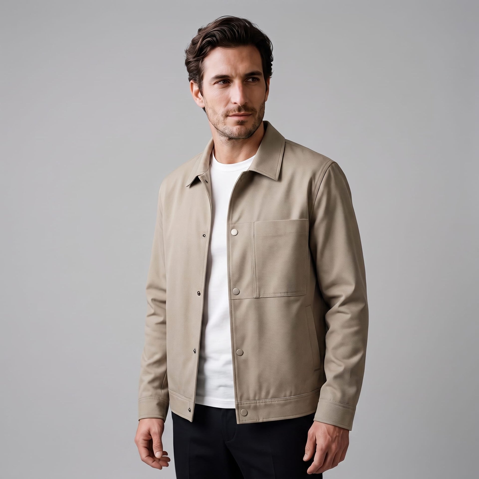 Hampton Snap Front Coach Jacket