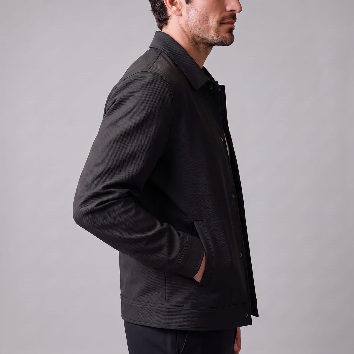 Hampton Snap Front Coach Jacket