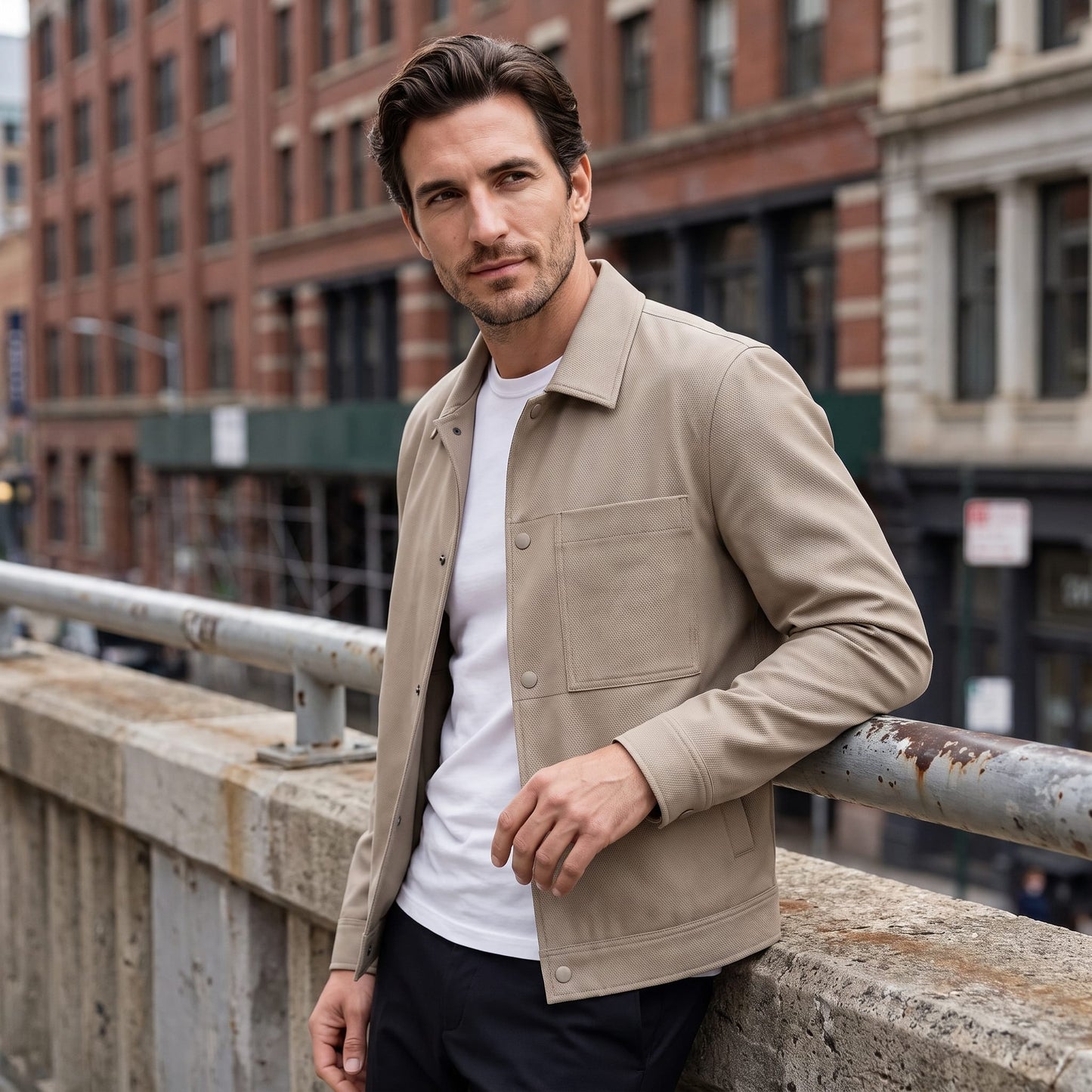 Hampton Snap Front Coach Jacket_6