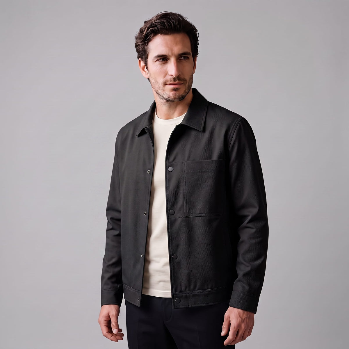 Hampton Snap Front Coach Jacket_7
