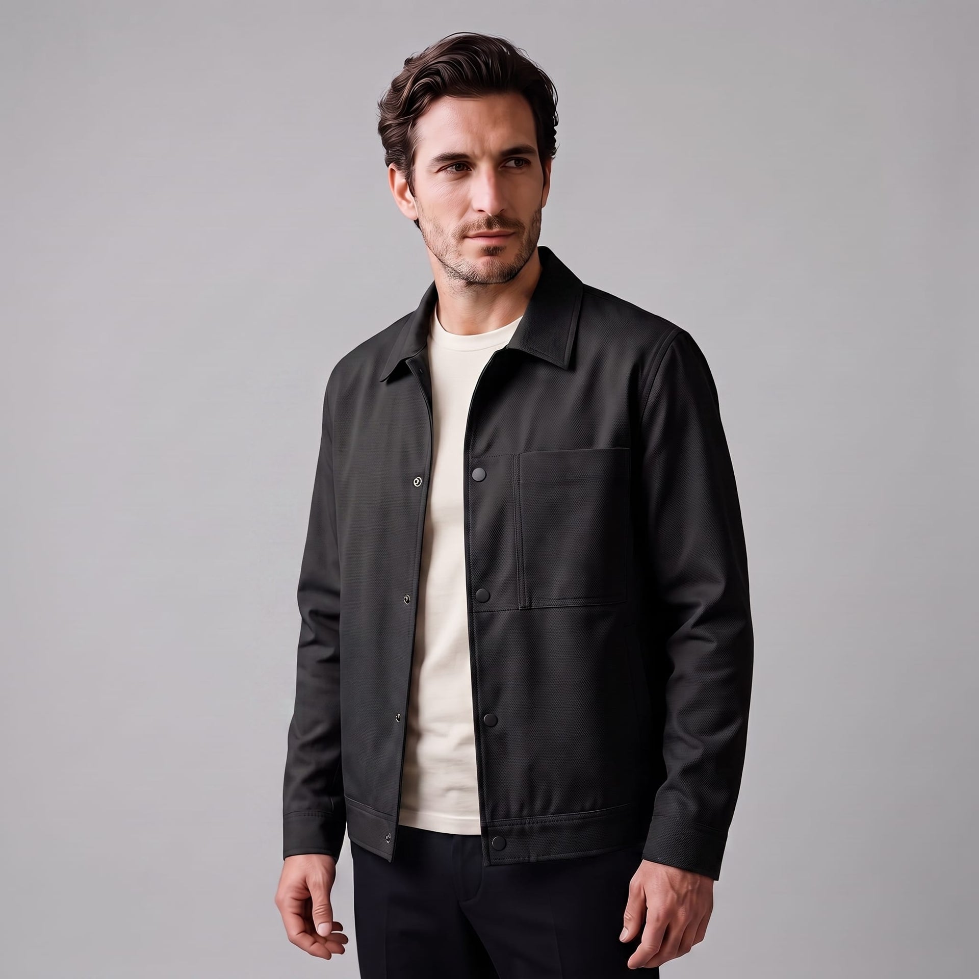 Hampton Snap Front Coach Jacket