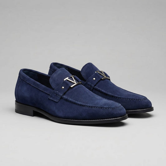 Milton Faux Suede Dress Loafers_1