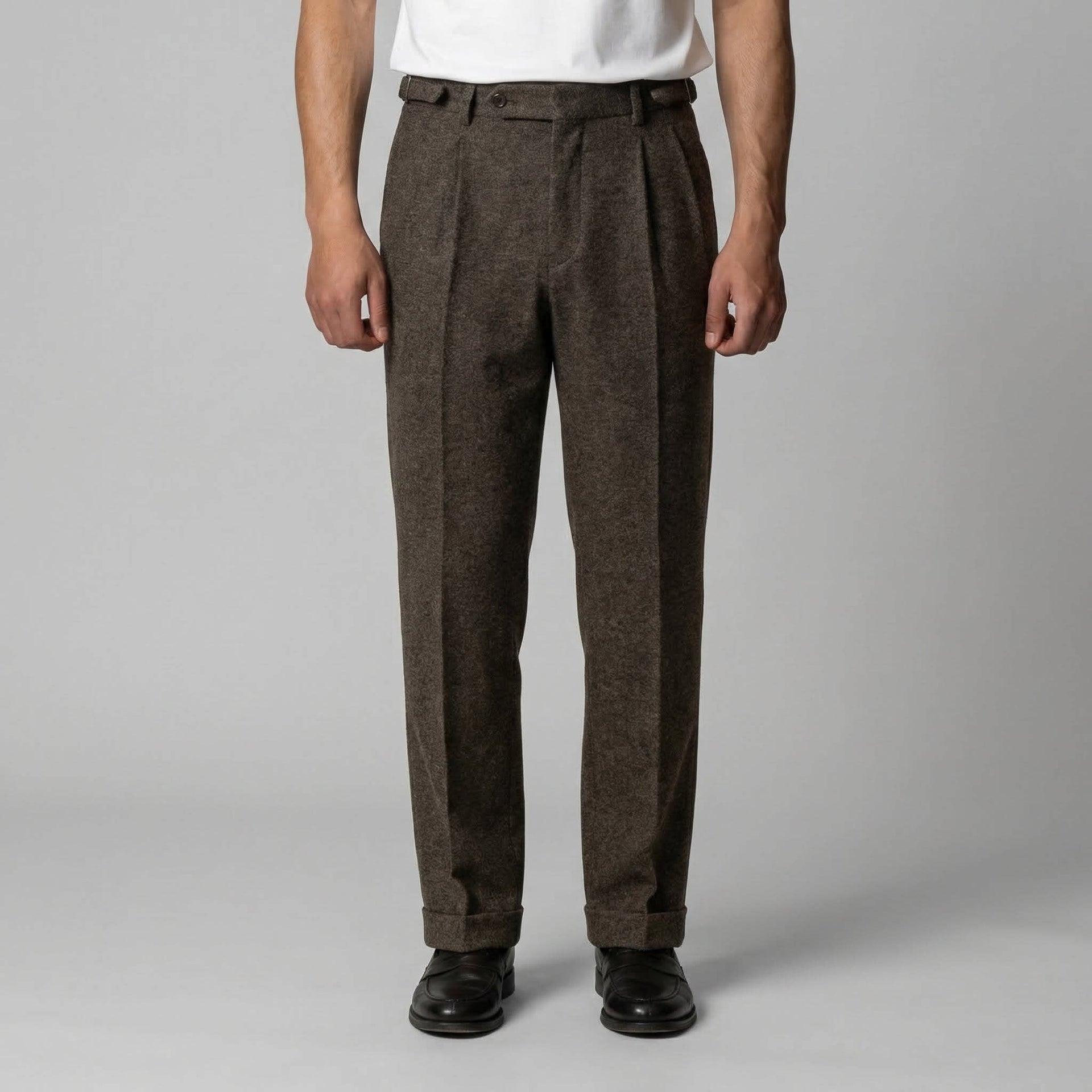 Roscoe Double Pleated Dress Pants