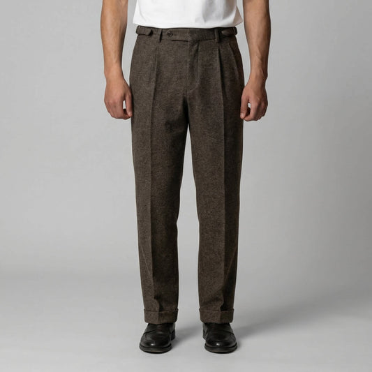 Roscoe Double Pleated Dress Pants_1