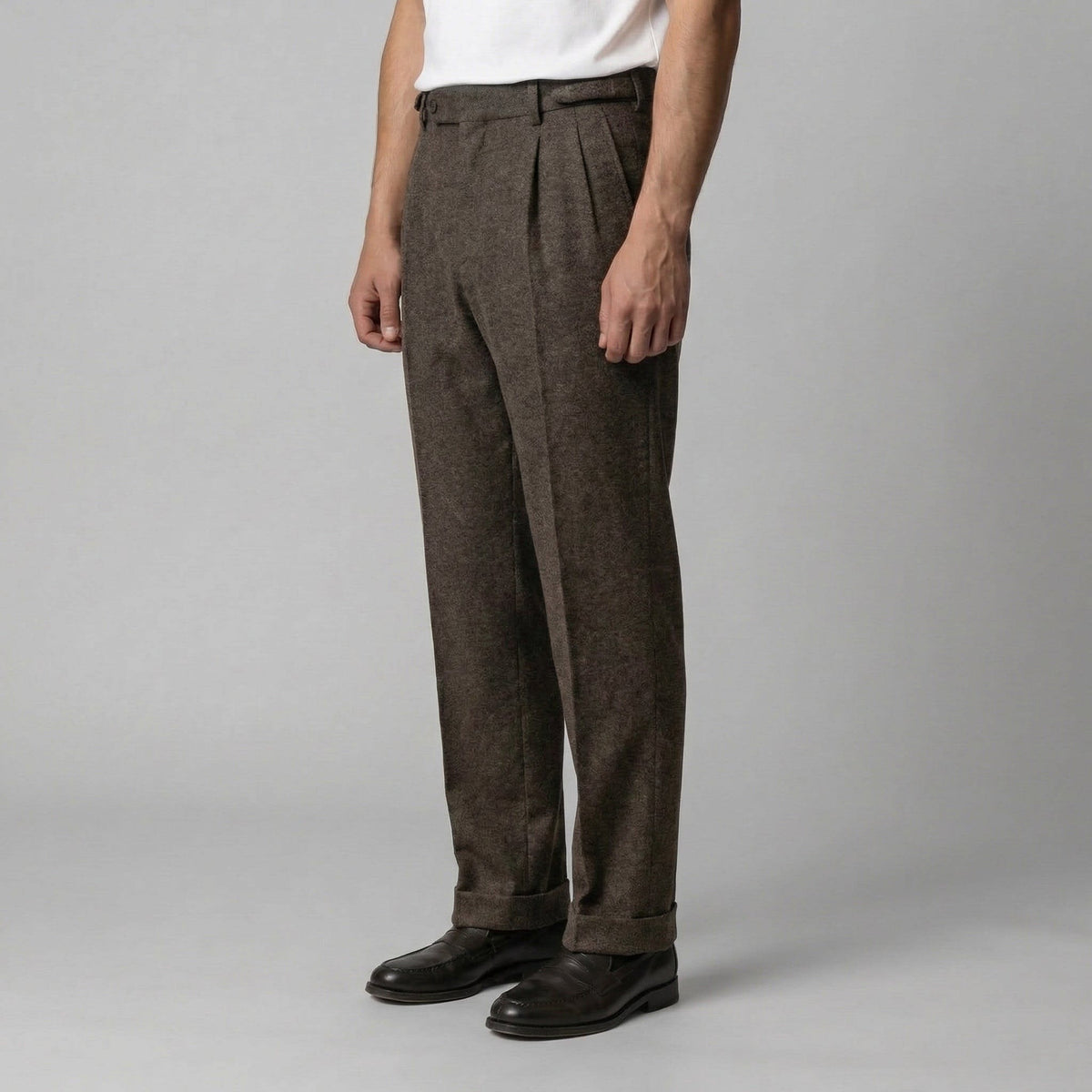 Roscoe Double Pleated Dress Pants