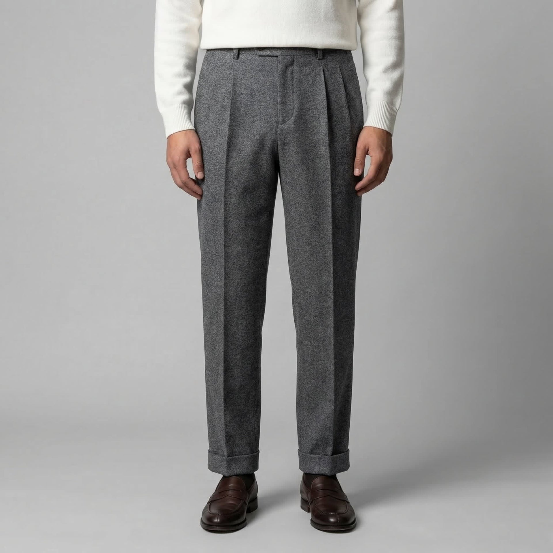 Roscoe Double Pleated Dress Pants