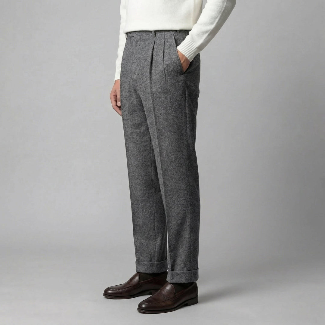 Roscoe Double Pleated Dress Pants