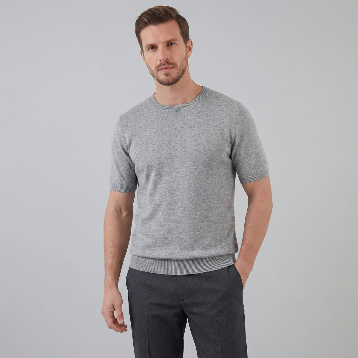Jaxon Knit Short Sleeve T-Shirt