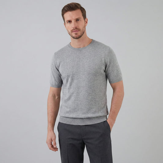 Jaxon Knit Short Sleeve T-Shirt_1