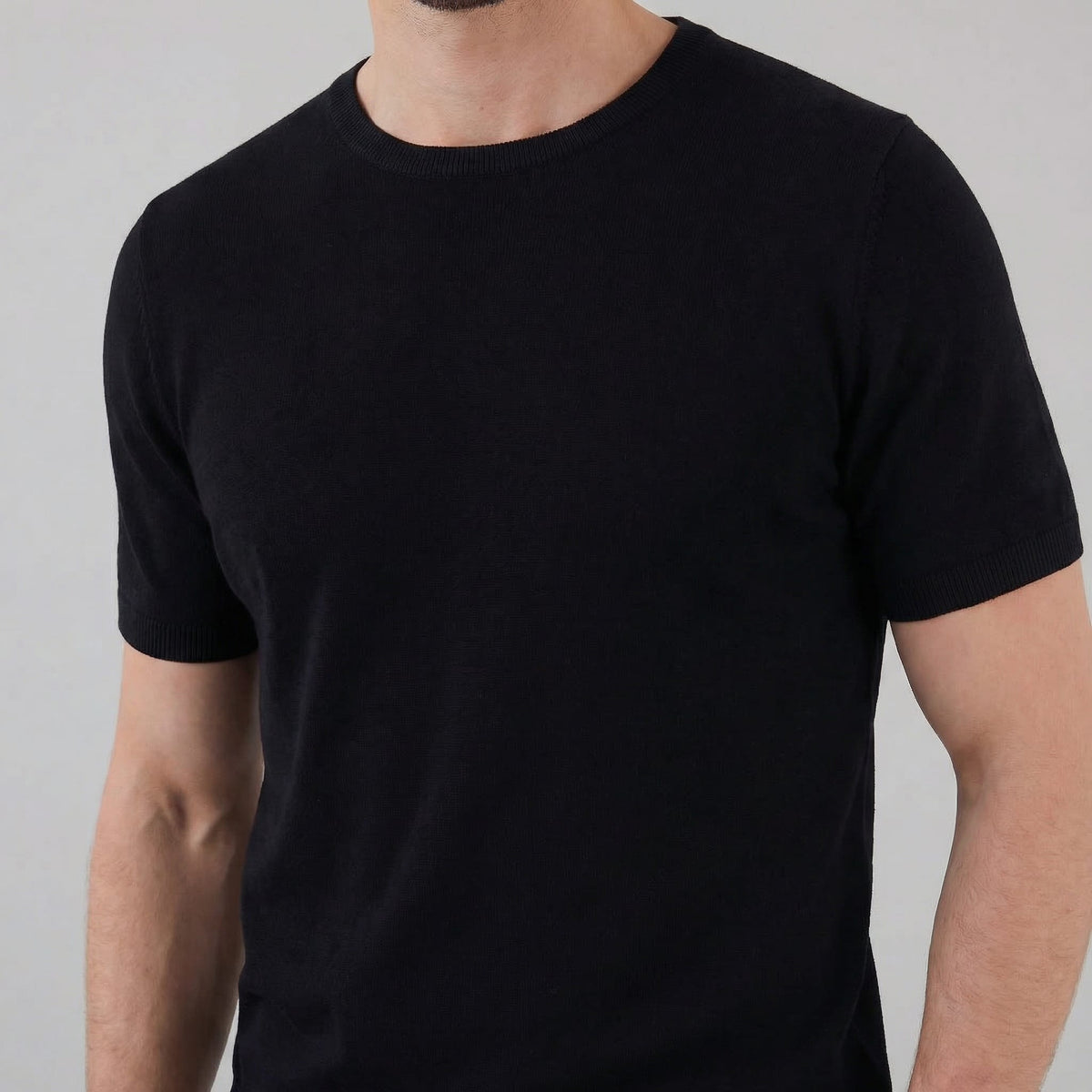 Jaxon Knit Short Sleeve T-Shirt_19