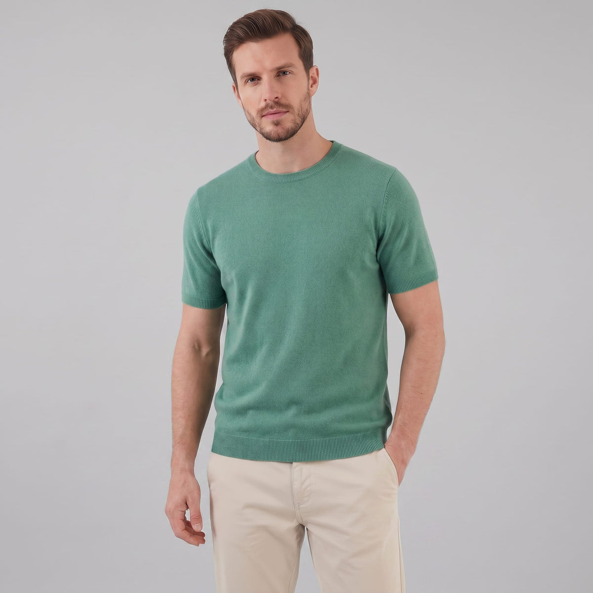 Jaxon Knit Short Sleeve T-Shirt_6