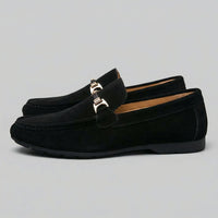 Merritt Faux Suede Bit Loafers