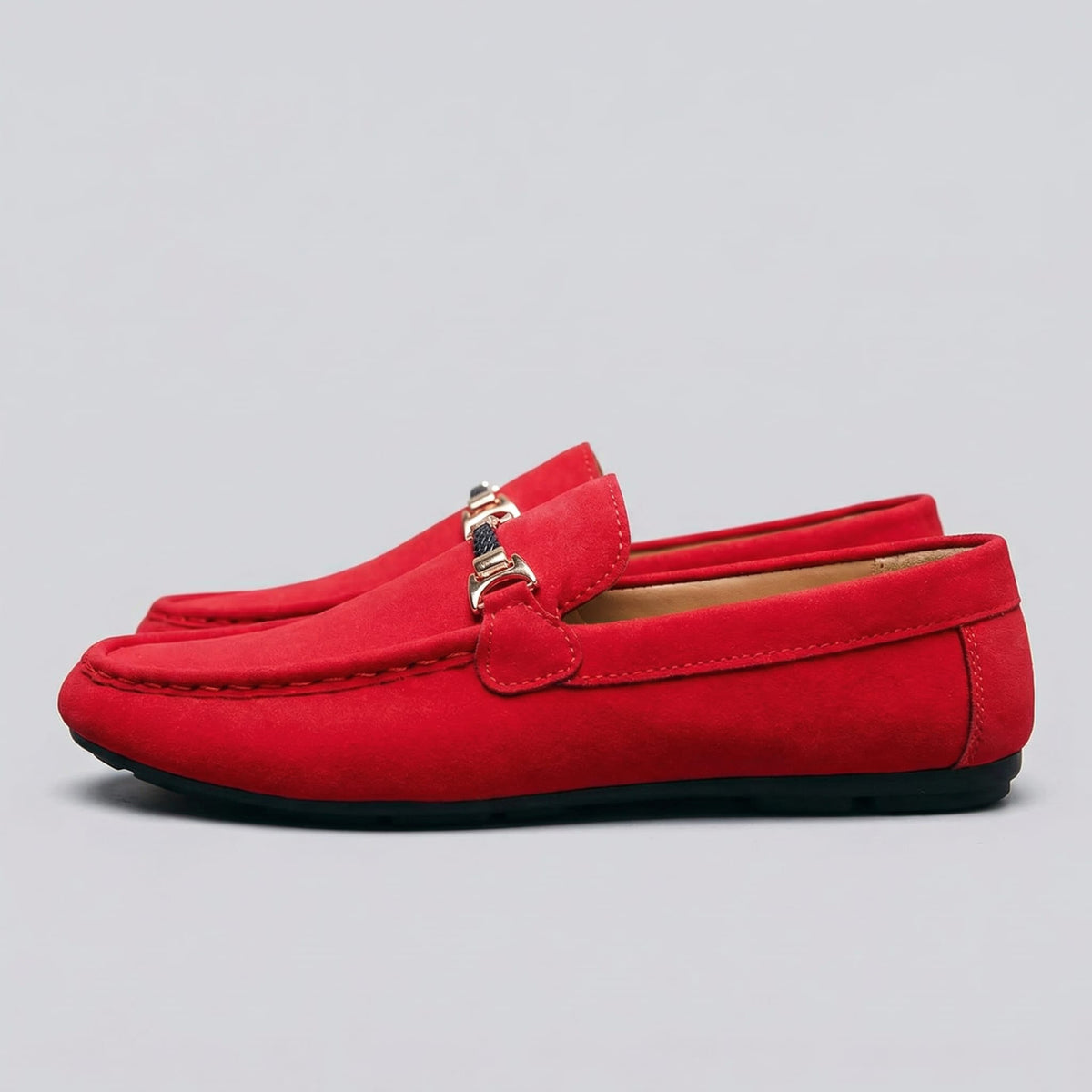 Merritt Faux Suede Bit Loafers_10