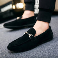 Merritt Faux Suede Bit Loafers