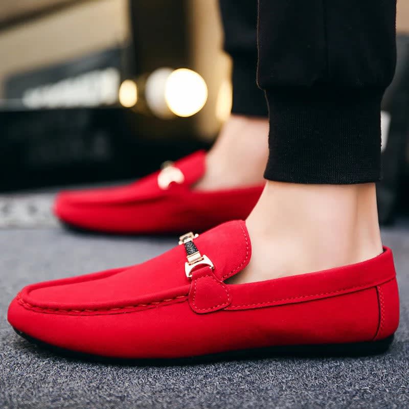 Merritt Faux Suede Bit Loafers