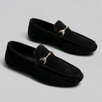 Merritt Faux Suede Bit Loafers