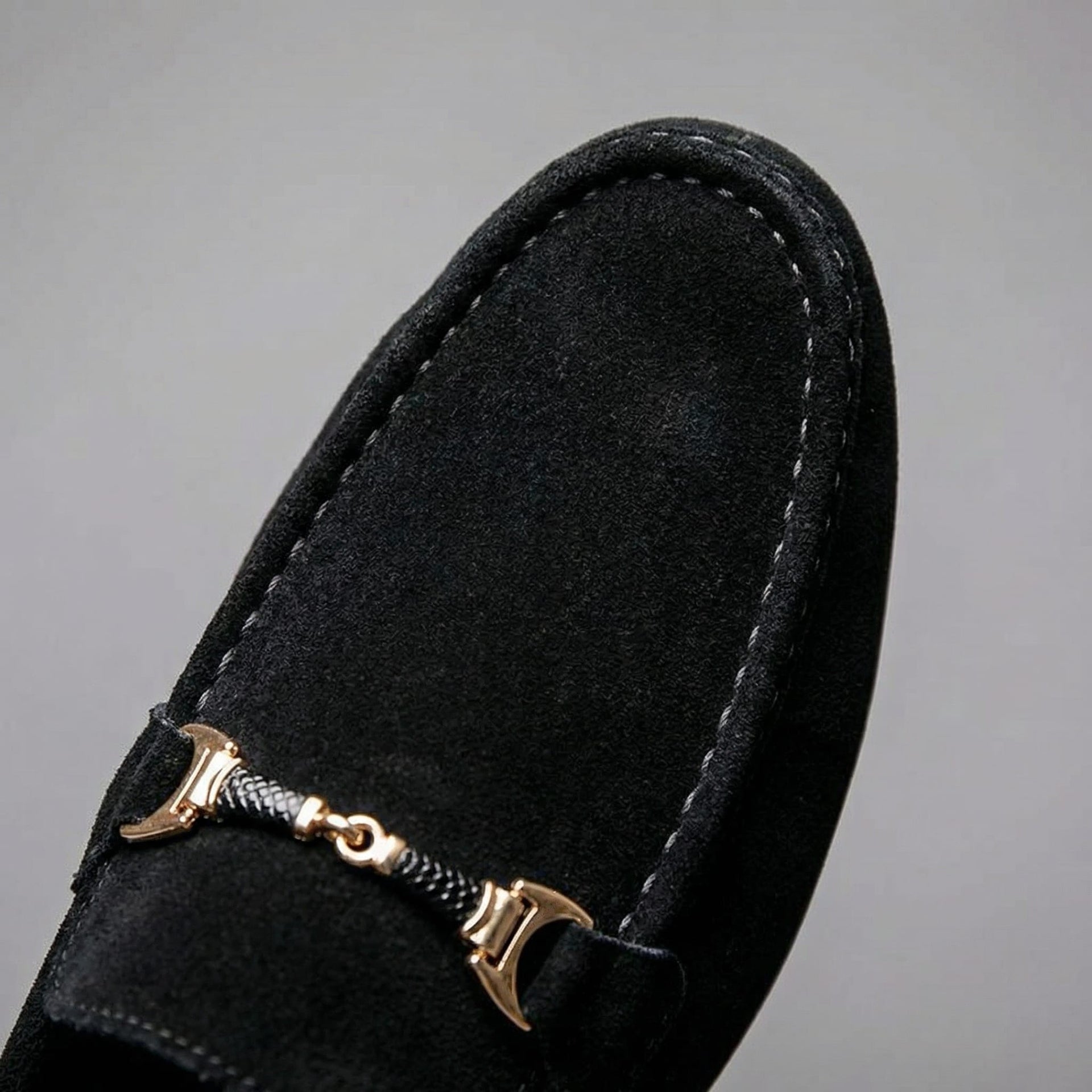 Merritt Faux Suede Bit Loafers