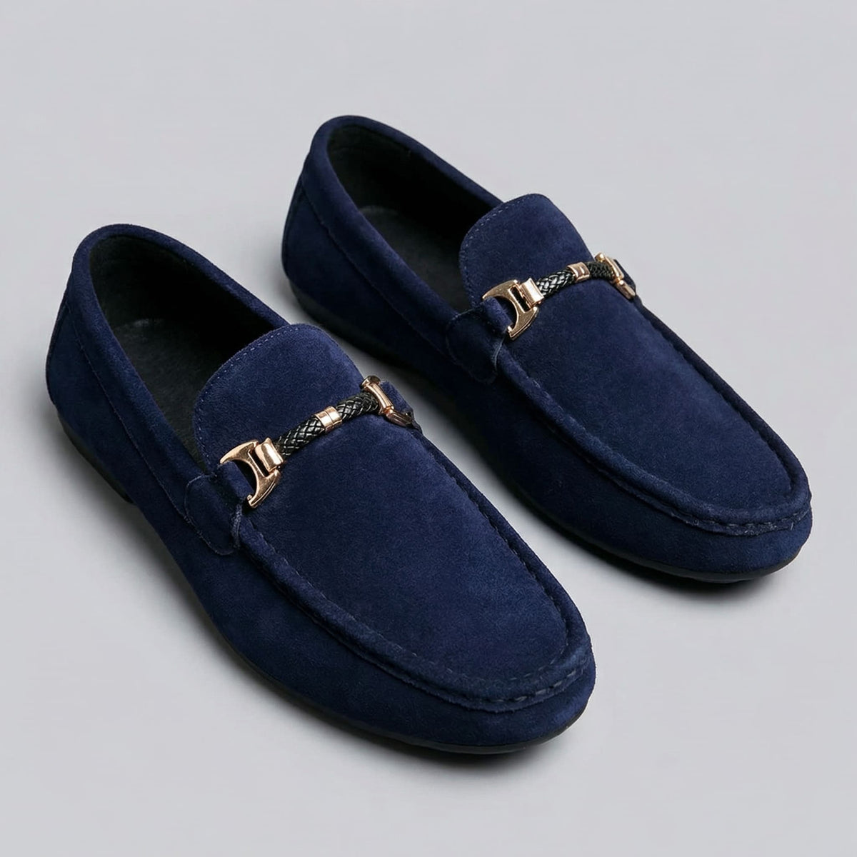 Merritt Faux Suede Bit Loafers