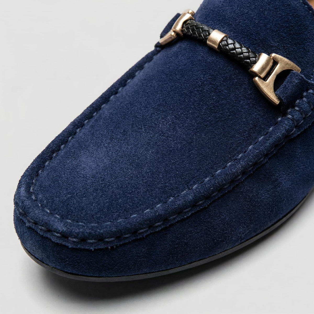 Merritt Faux Suede Bit Loafers